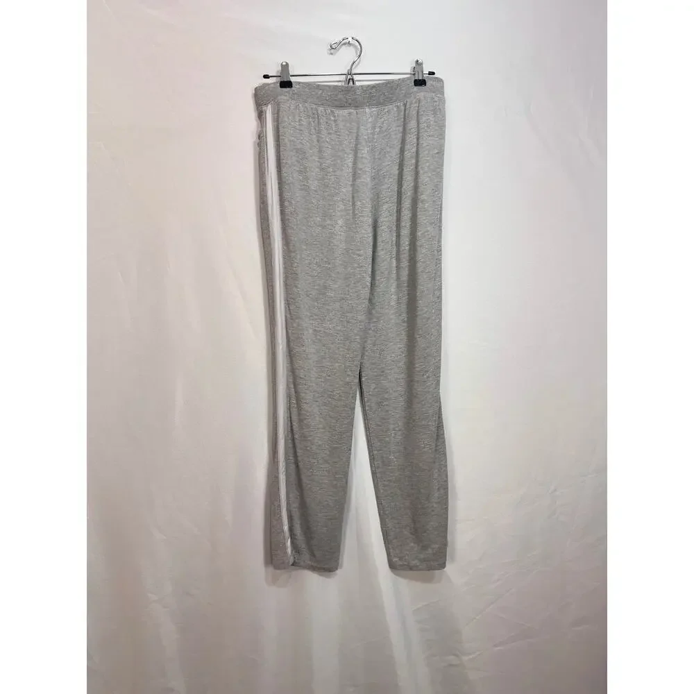 Chico's Zenergy lounge set gray soft luxe open front jacket & pants Sz 1 US M